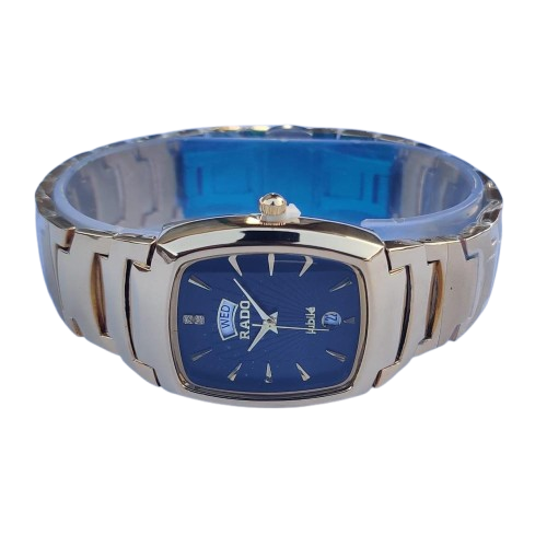 Rado Jubile Men’s Watch – Gold Case & Bracelet with Black Dial